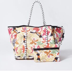 Venezuela Everyday Floral Rope Handle Tote Bag